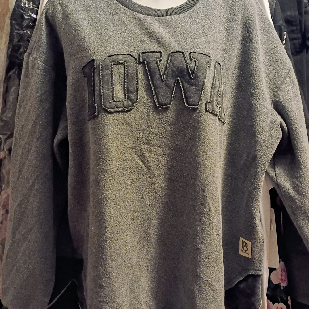 Gray Iowa Sweatshirt